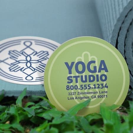 کارت ویزیت دایره