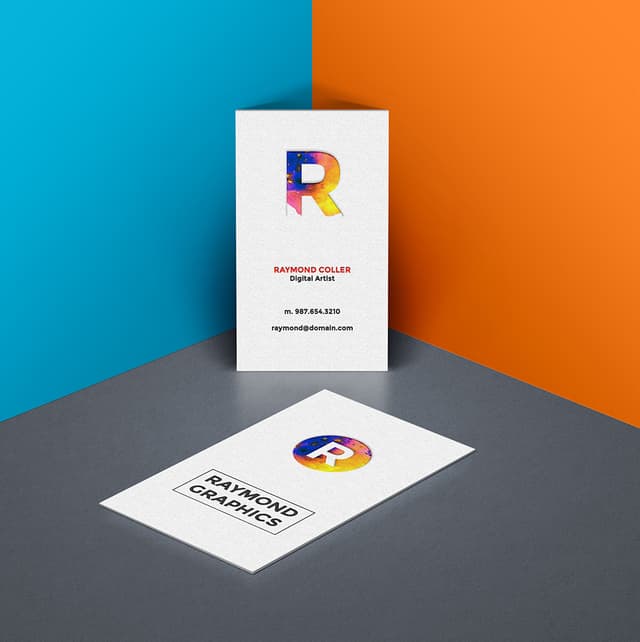 کارت ویزیت بافت دار